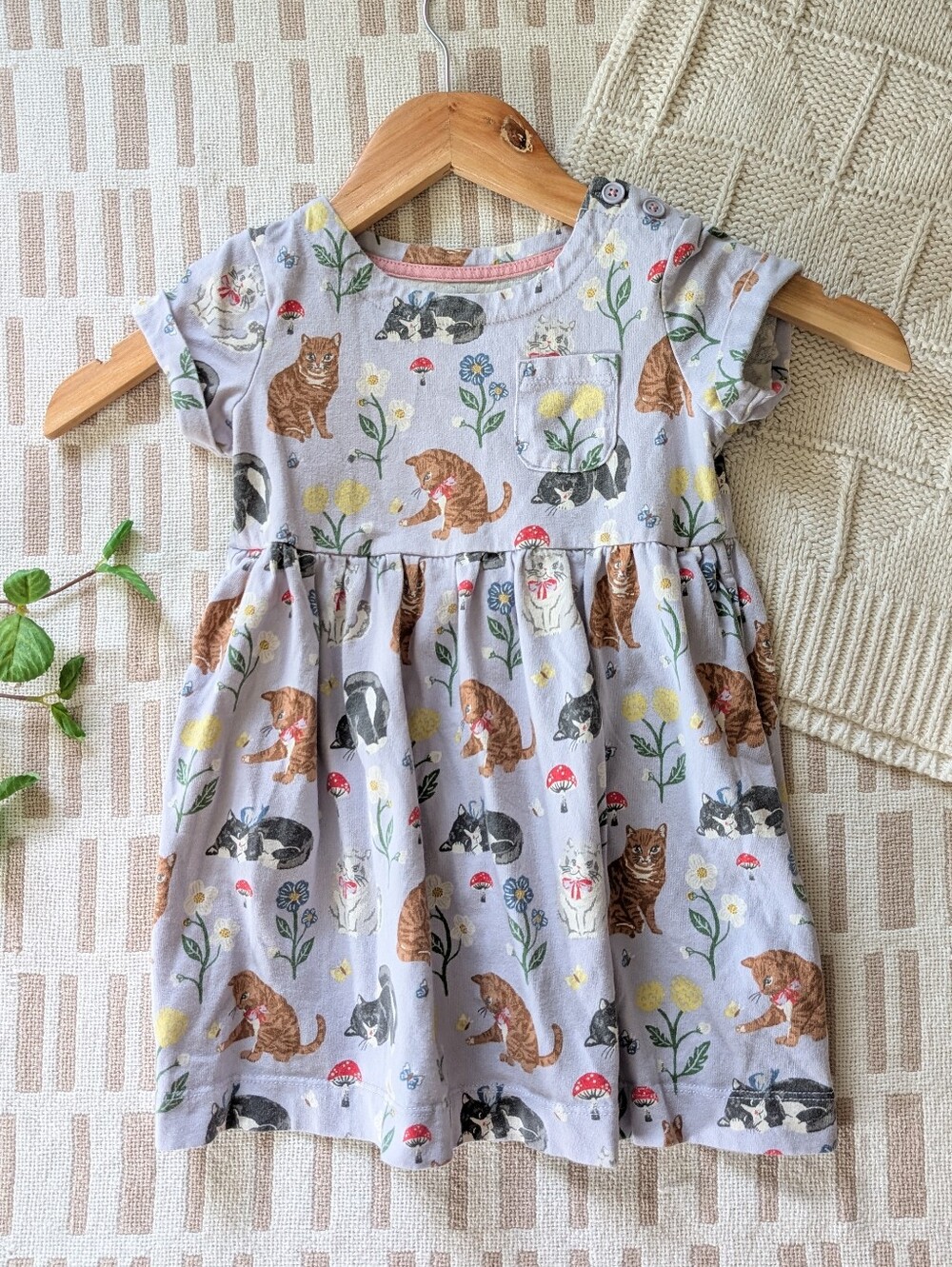 Mini Boden | Kitty Floral Jersey Dress